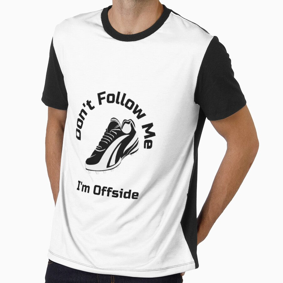 Don’t Follow Me I’m Offside Funny Soccer Football Fan Design Boot Cleat by WhackingTax