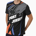 Sports football strict style in jersey by klimov0101