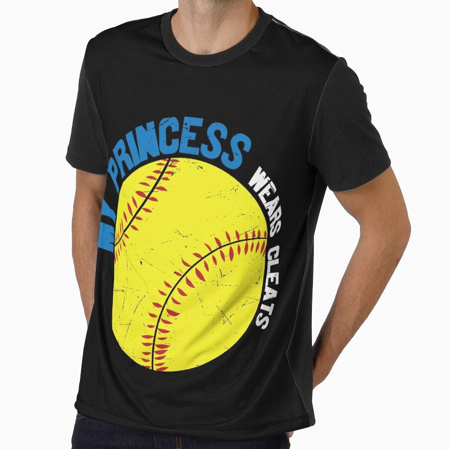 Baseball Lover Beautiful Design- My Prince Wear Cleats by Hunter-Wolfman