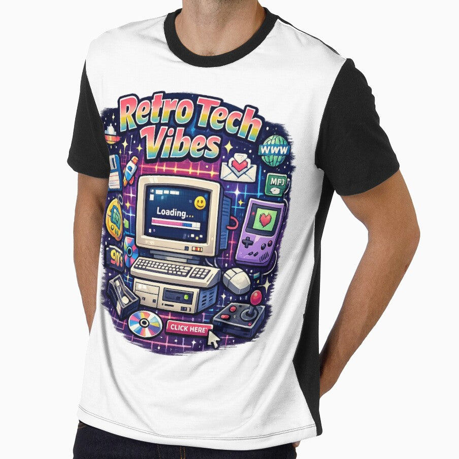 Retro Tech Vibes by Mistikshop