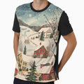 Peace on Earth Winter Country Village by TheBohemianLark