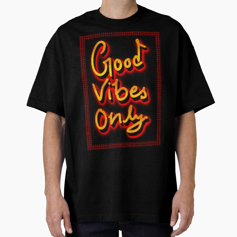 GOOD VIBES ONLY - 3D AND NEON by ak3shay