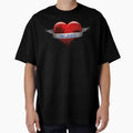 Ísland Iceland soccer heart by MarlowLoom