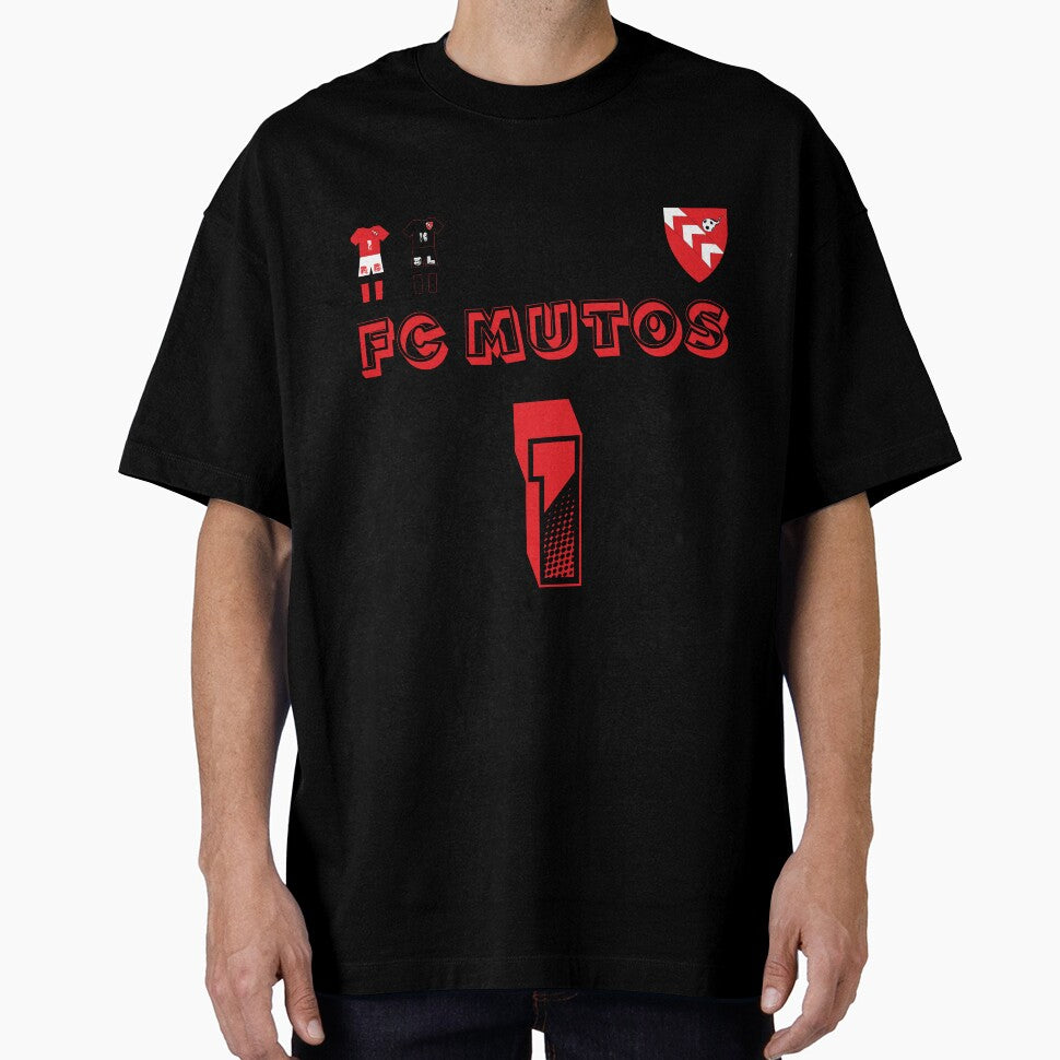 FC Mutos soccer games goalkeeper number 1 red jersey by dionusos-vogue