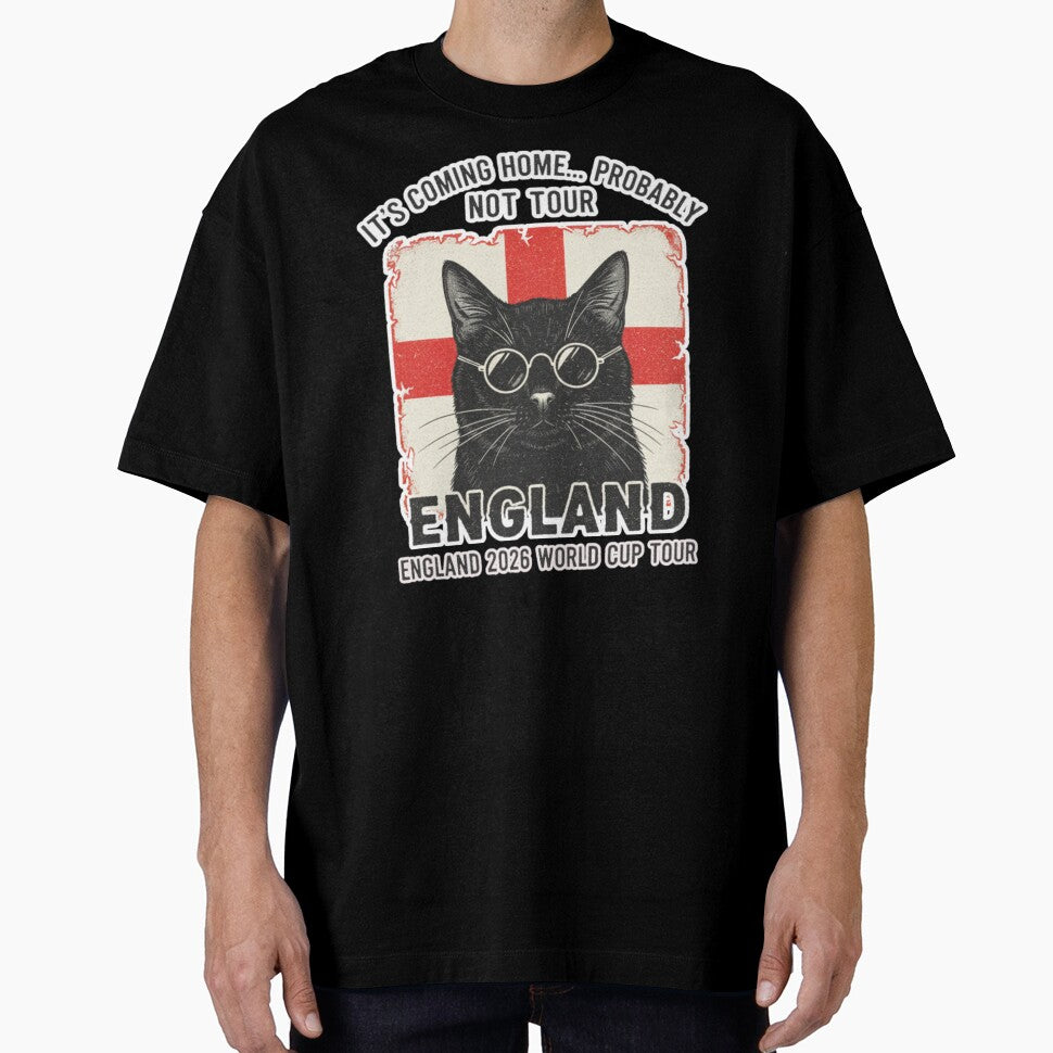 It’s Coming Home… Probably Not Tour — England Rock World Cup Shirt by catastrocat