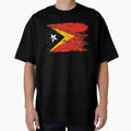 East Timor Shirt Gift Country Flag Patriotic Travel Oceania Light by threadsmonkey