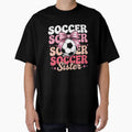 Groovy Soccer Sister Coquette Bow Soccer by repconomArt