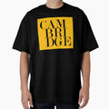 Cambridge UK City Typography Minimalist Patriotic Travel Souvenir by kakarikihill