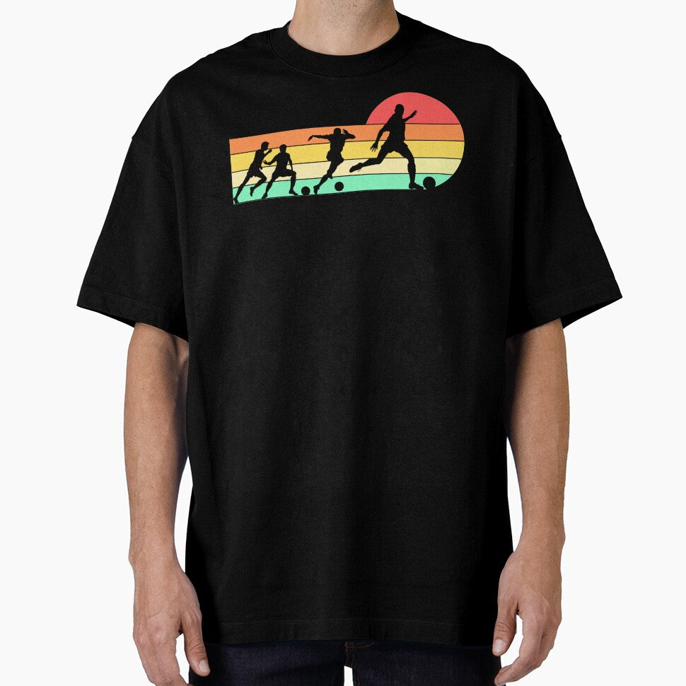 soccer retro sunset shirt by bonus24