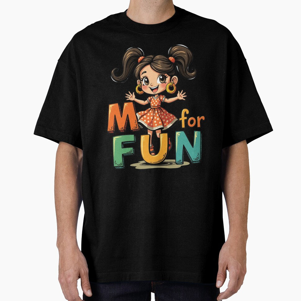 M For Fun | Playful & Mysterious | Bold and Quirky Statement by PaintedPixels01
