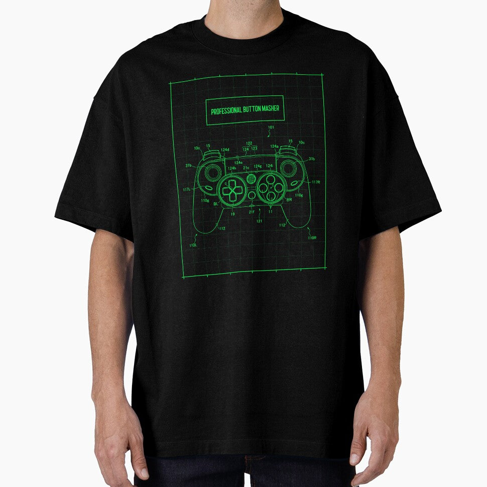 Professional Button Smasher Gaming T shirt by Unlock Success