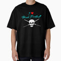 i love beach football by bluepenshop