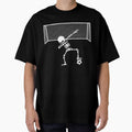 Skeleton dab with soccer ball sport humor by joozybart