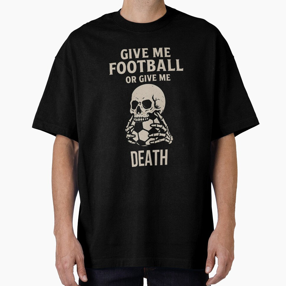 Give Me Football Or Give Me Death by CreepyCornerArt