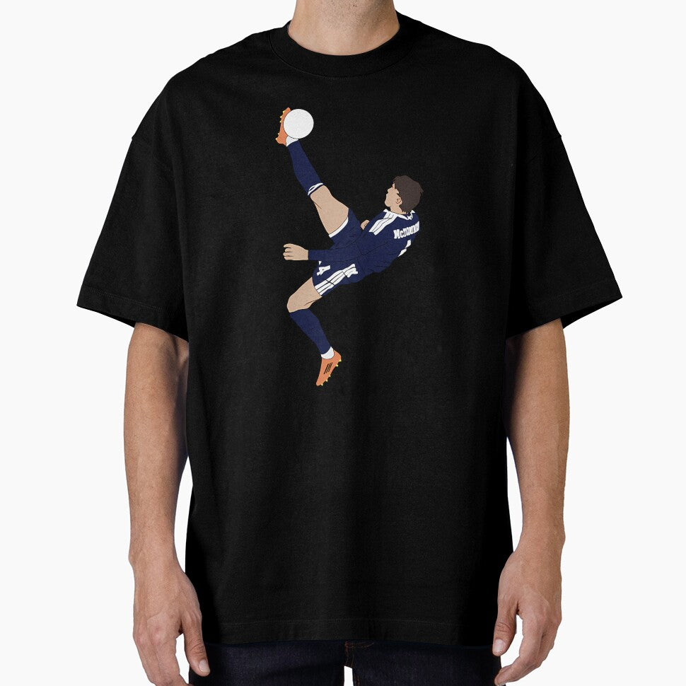 Scott Mctominay Bicycle Overhead Kick Scotland Minimalist by Shay2368