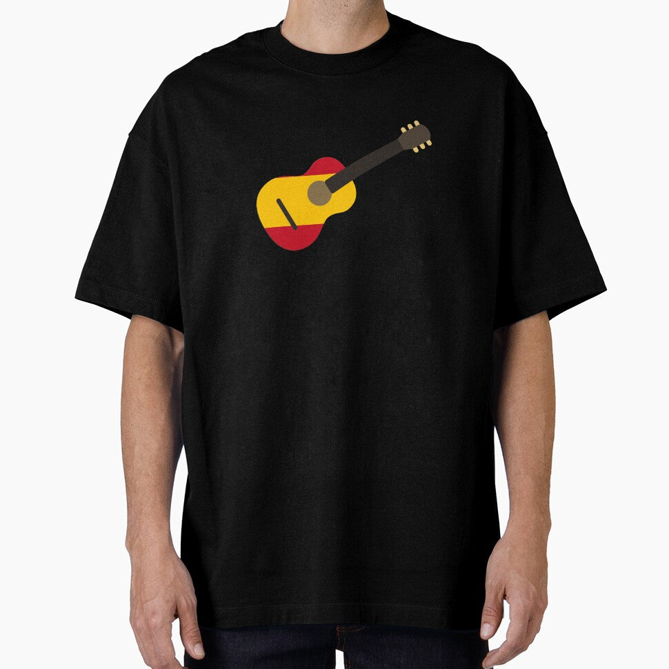 Spanish flag guitar graphic by StickerDirect