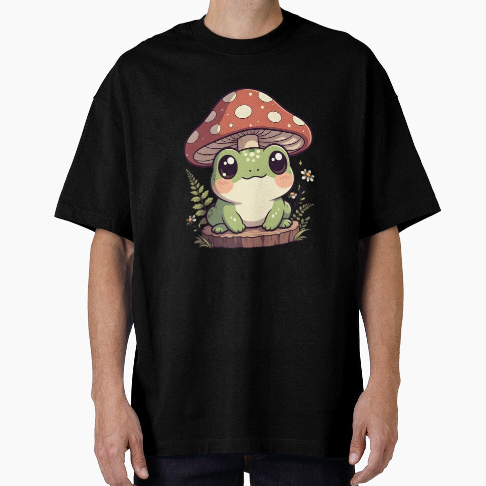 Cottagecore Frog Mushroom Hat by EDAE