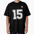 Number 15 Mexico Flag Football Fan by BernoNickel