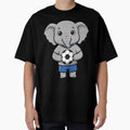 Cute Elephant Soccer Player Ball by k3rstman1
