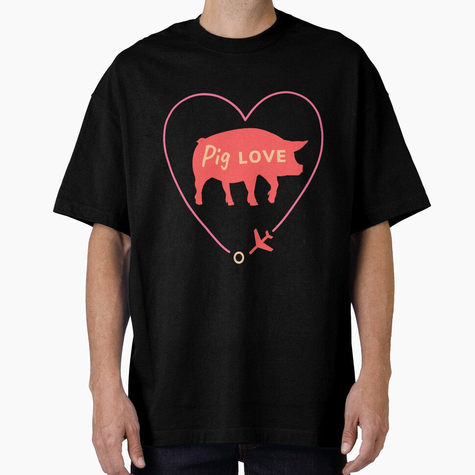 PIG LOVE TRAVEL by myt-shirt