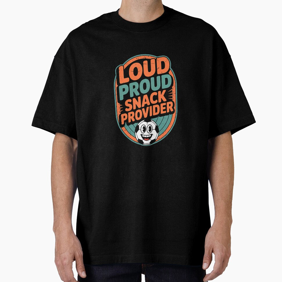 Loud Soccer Dad Gift - Retro Humor Badge by EverydayThreadz