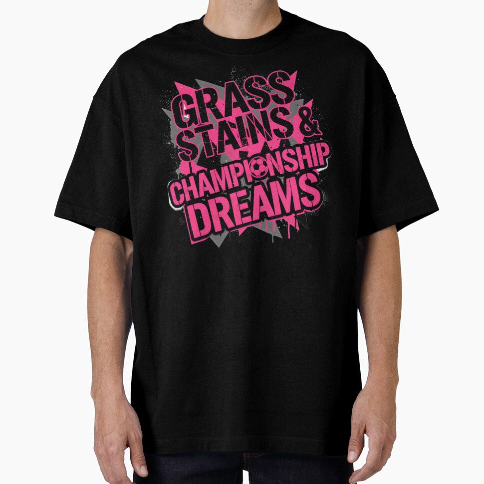 Grass Stains & Championship Dreams Soccer Art by AnnDesignStudio