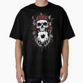 Edgy Grunge Soccer Skull Bandana Tattoo Art by DripCultureLab