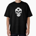 Soccer Skull in Goal Net - Dark Soccer Death Goal by SaltCreatives