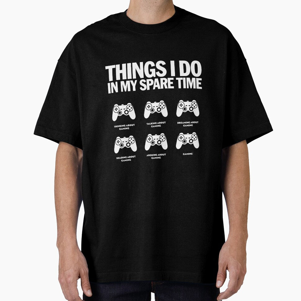 Funny Gamer Design Spare Time Gaming Controllers Video Games by w1ckerman