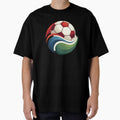 Dynamic Host Nations Soccer Ball Graphic Art by PMTaurus