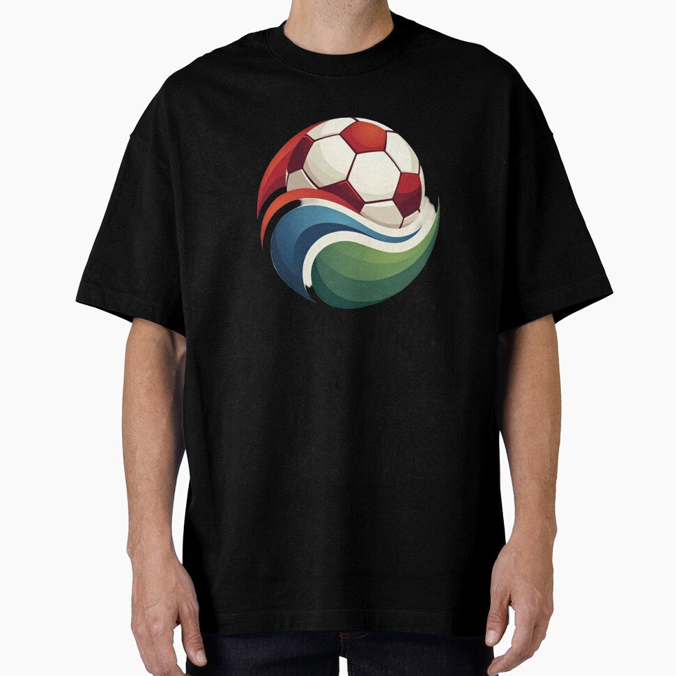 Dynamic Host Nations Soccer Ball Graphic Art by PMTaurus