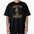 SOCCER SWEEP Vintage Football Chimney Sweep Retro Art by RonnyMilleo