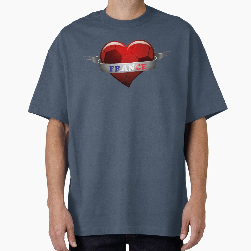 France France soccer heart by MarlowLoom