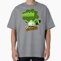 Cartoon Soccer Crocodile Mascot with Ball on Wooden Log by MigWhimsy