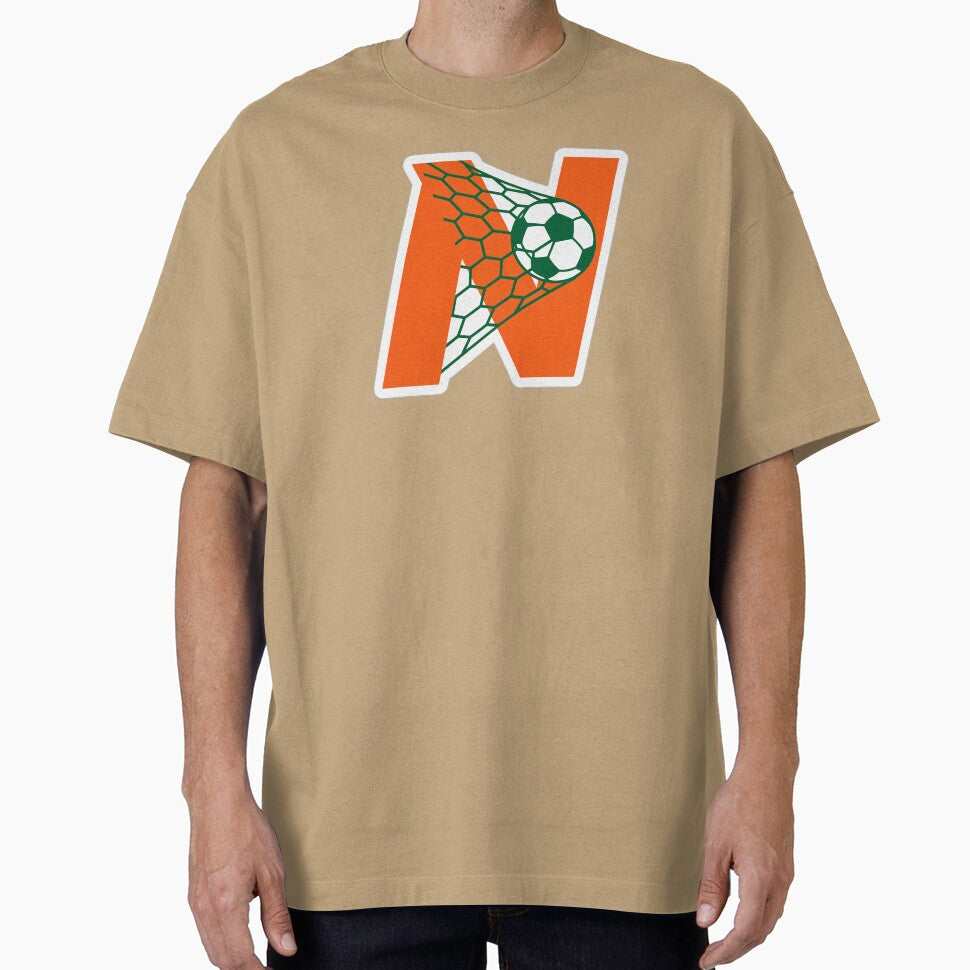 Back of the Net Football Monogram N Goal Style by xmoudx
