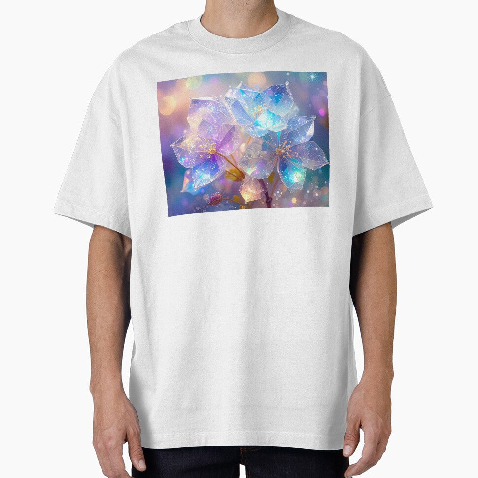 Iridescent Crystal Flower Dream Design by BetweenForms