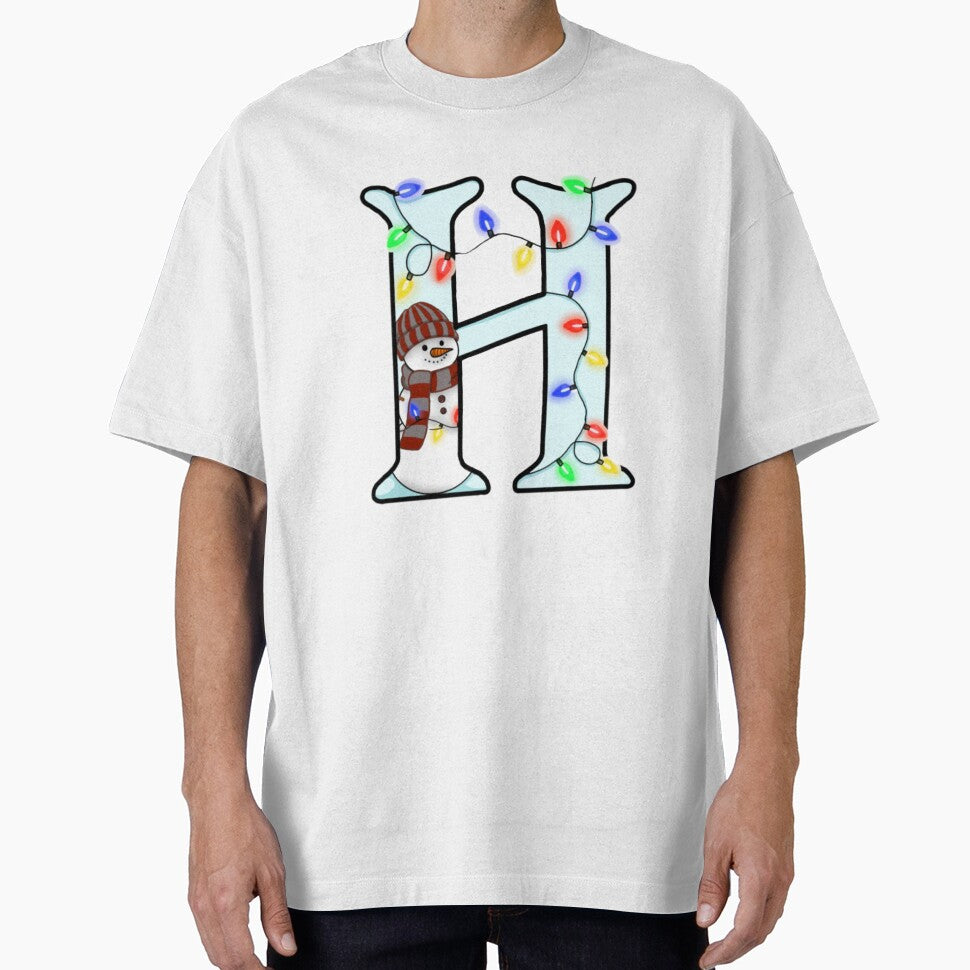 Holiday themed letter H by Artistkhg