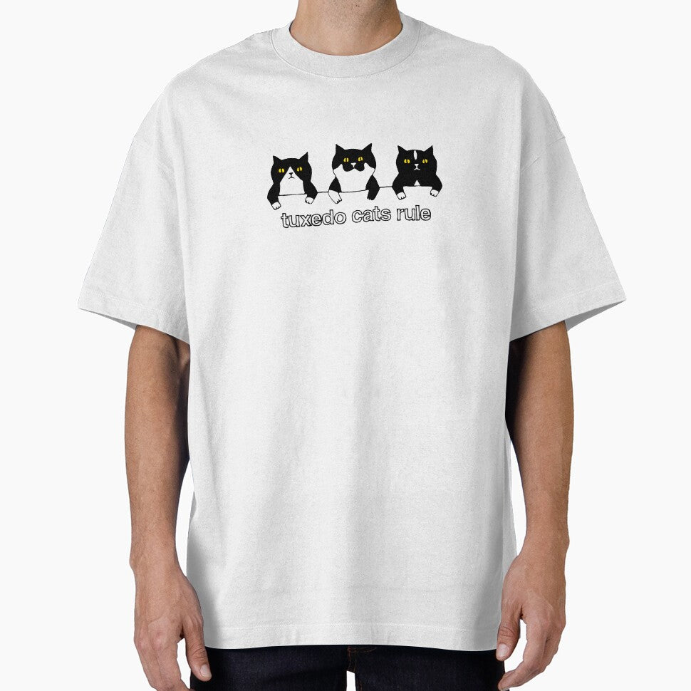 Tuxedo Cats Rule | Cat Animal Lover | Pet Owner Gift by ce54r