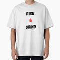 Motivational Quote Rise And Grind by Salman Hino
