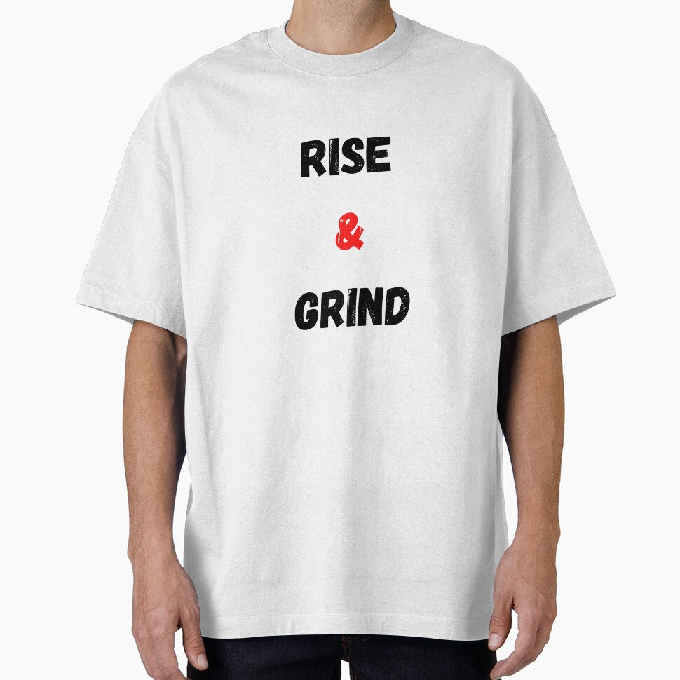 Motivational Quote Rise And Grind by Salman Hino