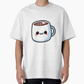 Cute Kawaii Hot Chocolate Mug - Adorable Winter Drink by Akioos