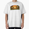 Retro Soccer Sunset Silhouette by abdelski