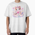Kawaii Unicorn Kitten – Cute Magical Pastel Fantasy by kimkosovo