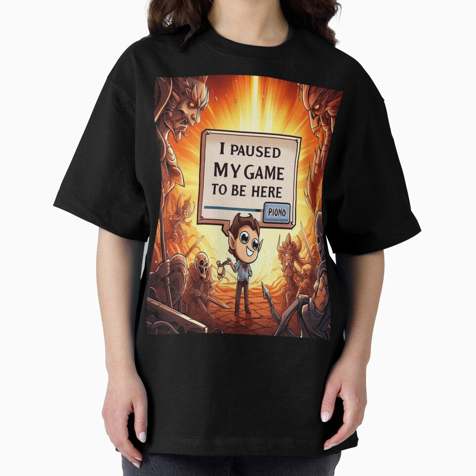 T-shirt I Paused My Game to Be Here by merchamjad