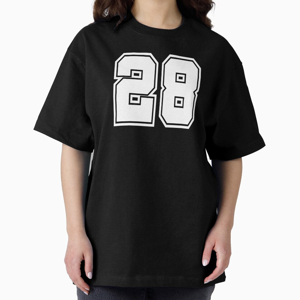 28 jersey number college style by GeogDesigns