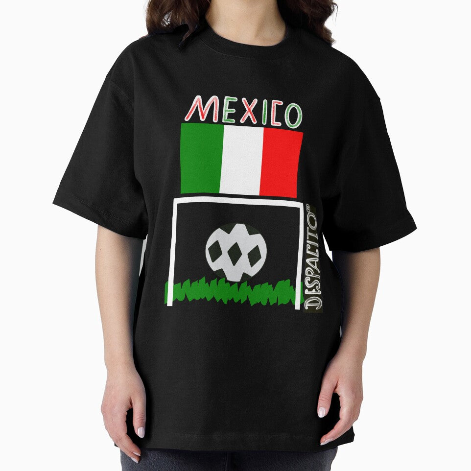 Despacito® Official Distressed Text Mexico Flag Futbol Soccer Ball by lovemedespacito