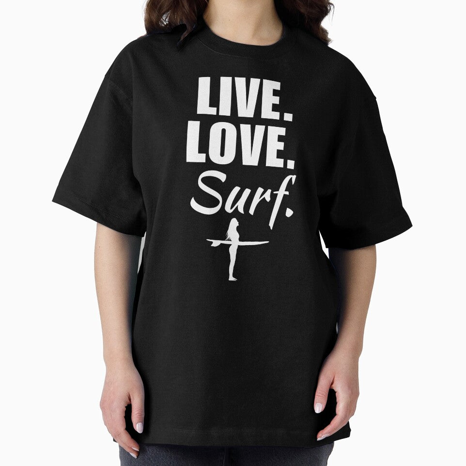 Live, love, surf. Surfing enthusiasts or lover club by NBSStore