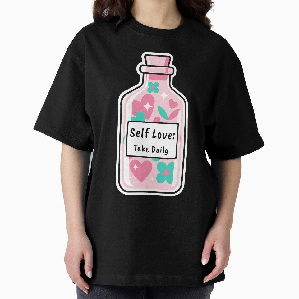 Self Love Potion Bottle Take Daily Affirmation by leolam1234