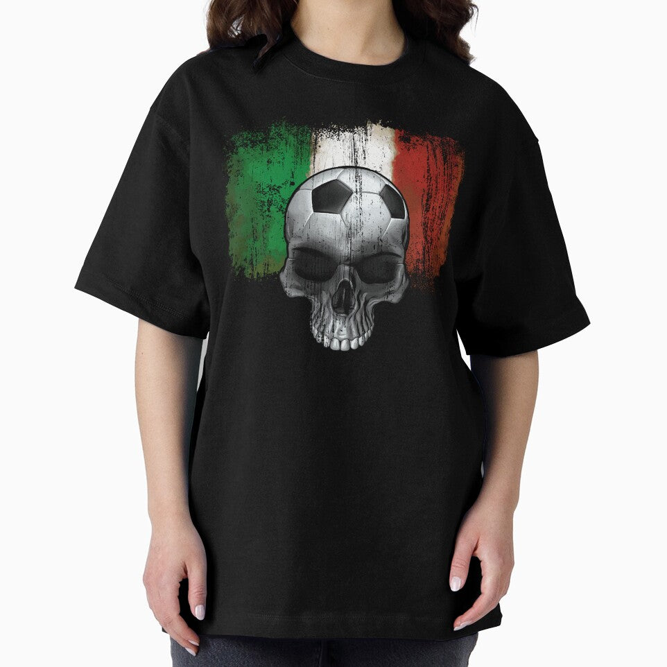 italian football soccer skull by drizzd