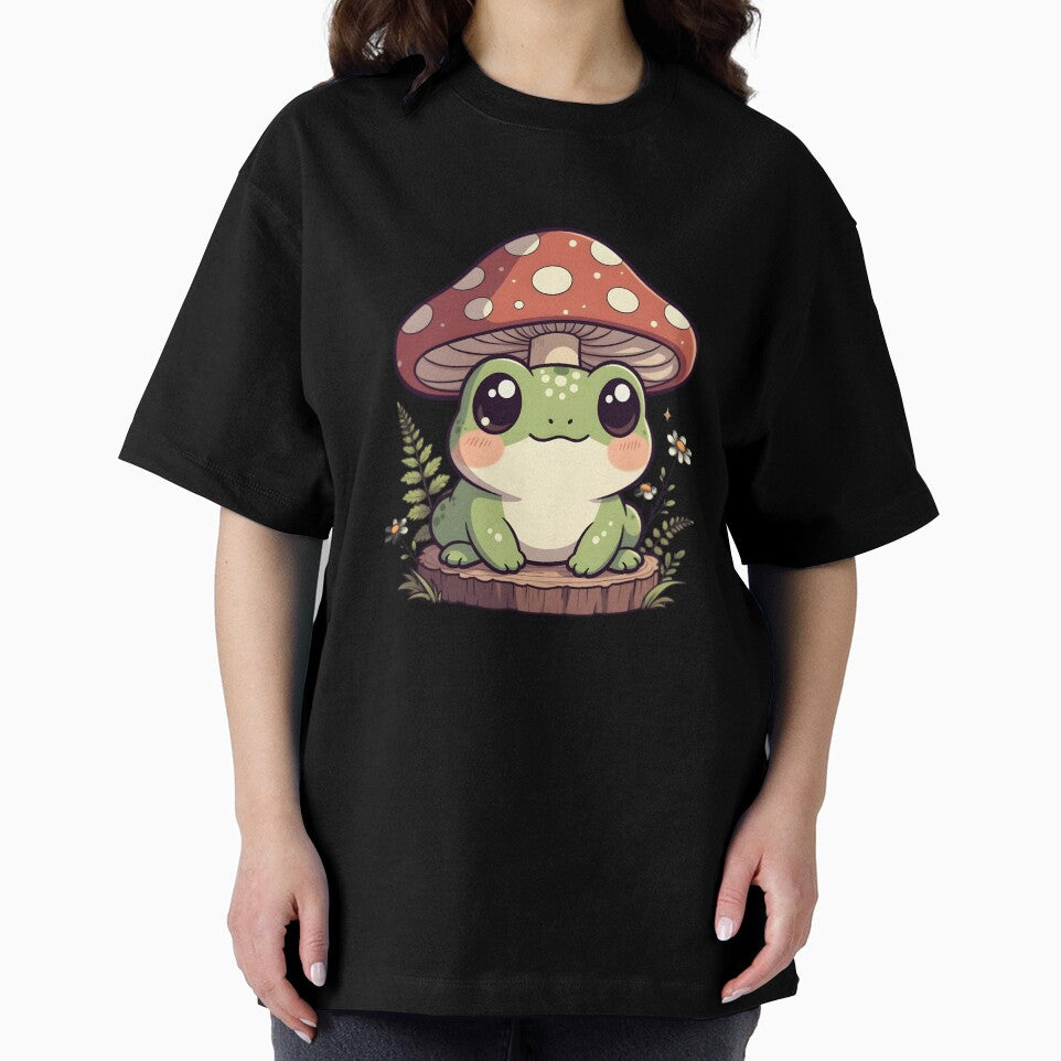 Cottagecore Frog Mushroom Hat by EDAE